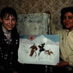 Агафонова И.Л. воплотила в образование детей школы высокий уровень профессионализма как педагог и художник.